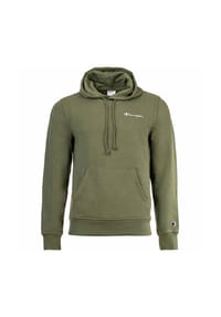 Champion® - Herren Hoodie - Hooded Sweatshirt, Pullover, kleines Logo, Kapuze, einfarbig - Blau