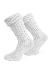 normani® - Trachtensocken - Silbermelange