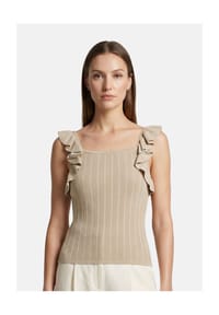 ROBERTA ROSSI - Top - beige