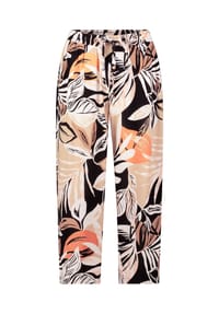 BETTY BARCLAY - Schlupfhose mit Eingrifftaschen - Schwarz/Braun