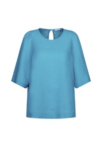 seidensticker - Shirtbluse Schwarze Rose - blau (0052)