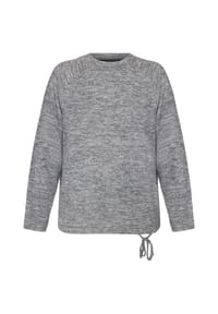 GALERIA - Langarmshirt Bela, Tunnelzug, für Damen - GREY MELANGE