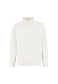 SMILODOX - Sweater Half Zip Emilio - Creme