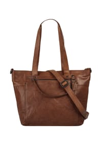 SPIKES & SPARROW® - Shopper Echt Leder - cognac