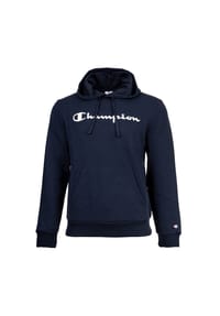 Champion® - Herren Sweatshirt mit Kapuze - Hooded Sweatshirt, Soft Compact Basic, Fleece, gesticktes Logo - Dunkelblau