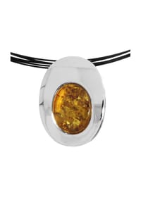 OSTSEE-SCHMUCK Kette Mit Anhänger - Gleiter-Rana - Produktbild-Vorschau 3