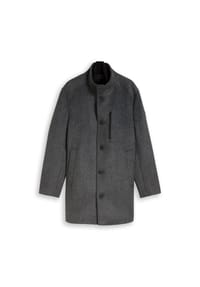 TOM TAILOR - Mantel, Stehkragen, für Herren - 29999 BLACK