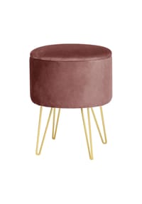 Akord - Lili Pouf mit Stauraum - beige