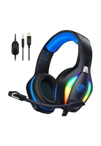 MANIKE - Enigma XR100, Over-ear Gaming Headset Blue - schwarz