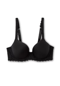 CALIDA - Damen Spacer-BH mit Bügel, Komfort Rücken Natural Comfort Lace - orchid petal