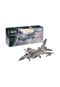 Revell® - Flugzeug-Modellbausatz F-16 Falcon 50th Anniversary, 150 Teile, 1:32 - 