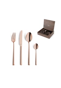 Amefa 24-tlg. Besteckset - Metropole - kupfer