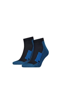 PUMA® - Sportsocken Quarter Jump, 2er-Pack - 001 BLACK/WHITE