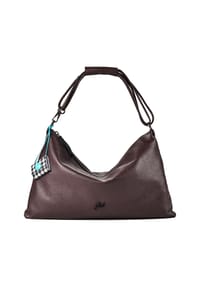 Gabs Beyonce - Beyonce Schultertasche L Leder 42 cm - moka