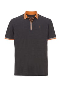 Charles Colby - Poloshirt EARL PAT - dunkelgrau