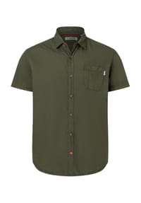 TIMEZONE - Freizeithemd, Regular Fit, Kurzarm, Kent-Kragen, für Herren - 4701 WASHED OLIVE