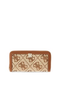 GUESS - Langbörse, Reißverschluss, für Damen - LATTE LOGO