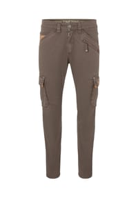TIMEZONE - Cargohose Regular Roger, Nieten, für Herren - 1874 CHINO BEIGE