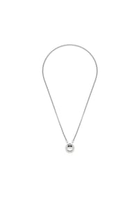 LEONARDO CLIP & MIX - Damen Kette mit Anhänger, Edelstahl - SILBER