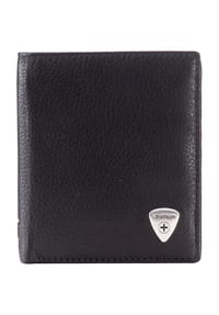strellson HARRISON - Geldbörse, Hochformat, Leder, Emblem, für Herren - 702 DARK BROWN