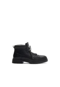 Kazar - Schwarze Herrenstiefel aus Naturleder - Schwarz