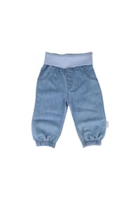 maximo® - BABY-Hose, Denim-Optik Jerseybund - denim