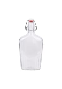 Wellco Taschenflasche "Fiaschett", Glas, 500 ml Fiaschett Bild 1