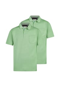 redmond - Poloshirt 2er Pack Basic - Beige