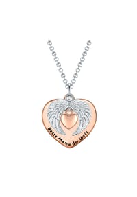 Rafaela Donata - Damen Kette aus Messing in Roségold/Silber - silber