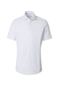 VENTI - Herren Businesshemd uni Modern Fit - Dunkelblau