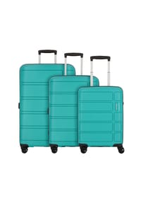 AMERICAN TOURISTER Summer Splash - Summer Splash 4 Rollen Kofferset 3-teilig - jade green