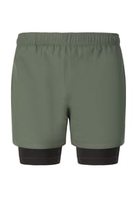 VIRTUS - 2-in-1-Shorts Zayne V2 mit elastischem Bund und innenliegendem Kordelzug - 1001 Black
