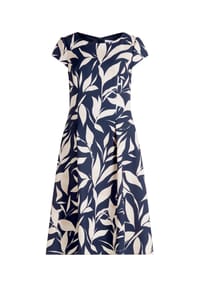 BETTY & CO - Cocktailkleid mit Aufdruck - Dark Blue/Nature