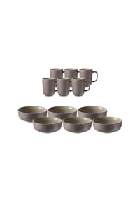 Ritzenhoff & Breker Brunchset Jasper 12er Set - JASPER - grau