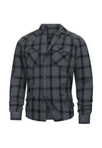 INDICODE - Hemd Langarm Altin - Black