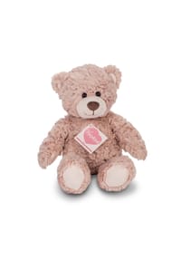 HERMANN Teddy COLLECTION® - Kuscheltier Teddy Pepper, Rosa Rose, 30 cm - mehrfarbig
