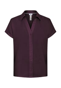 CECIL - Leinenbluse, Kurzarm, für Damen - 17307 BEIGE
