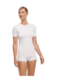 FALKE - Funktionsshirt, Kurzarm, feuchtigkeitsableitend, für Damen - 2860 WHITE