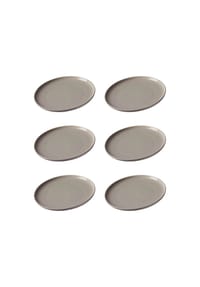 Ritzenhoff & Breker Dessertteller Jasper ø 19.0 cm 6er Set - JASPER - grau