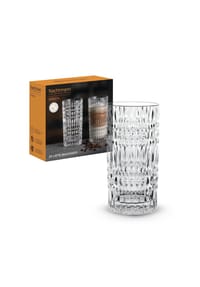 Nachtmann Latte Macchiato Gläser Ethno Barista 434 ml 2er Set transparent - ETHNO BARISTA - transparent