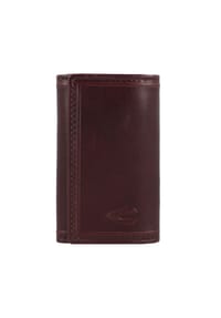 camel active WOOD - Schlüsseletui, Leder, RFID-Schutz, für Herren - BROWN