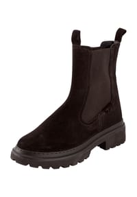 Tamaris - Stiefeletten, Leder, für Damen - 003 BLACK LEATHER