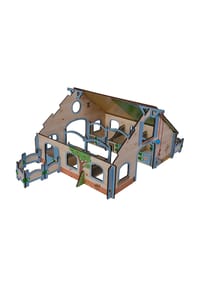 Eichhorn - Spielzeug-Set Pferdestall, 30-teilig - 