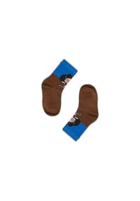 koaa - Der kleine Maulwurf Am Graben – Socken - Blau
