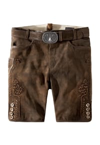 STOCKERPOINT - Trachtenlederhose Ronny - granit gespeckt