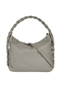 Samantha Look - Umhängetasche Echt Leder, Made In Italy - beige