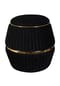 Kayoom Hocker Doric 235 - schwarz - gold modern Bild 9
