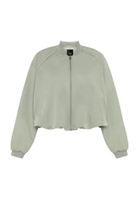 zero - Casual-Jacke mit Reißverschluss - Downtown Brown