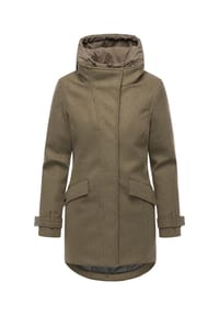 ragwear™ - Wintermantel Petuja Felt YOUMODO - Black