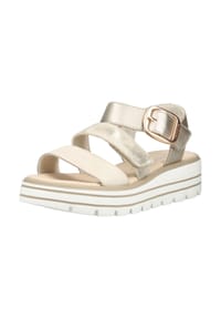 remonte® - Leder Sandalen - Beige/Gold